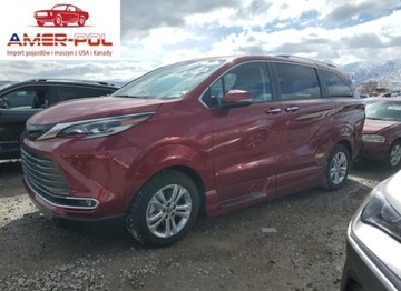 Toyota Sienna III 2022 Toyota Sienna Limited 2022 2.5l 2.5 Hybryda 245KM