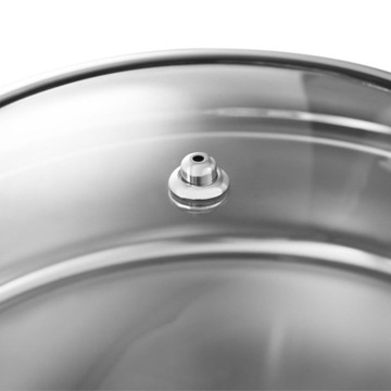 Мармит круглый для пасты с крышкой