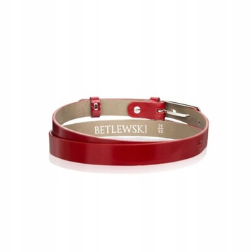 Кожаный кожаный ремень Betlewski для брюк Betlewski