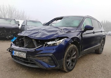 Volkswagen Tiguan II SUV Facelifting 1.5 TSI 150KM 2022 Volkswagen Tiguan 2022r, 1.5 Benzyna. AUT. Uszkodzony.Poobijany. Jezdzi. V, zdjęcie 1