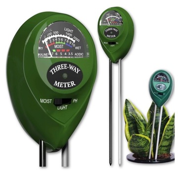 Dirvožemio rūgščių matuoklis dirvožemio 3prieš1 skaitiklis ph dirvožemio drėgmė žemės testeris pagrindas
