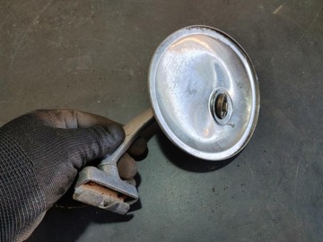 ИСТОРИЧЕСКОЕ АВТОМОБИЛЬНОЕ зеркало GALMOT POZNAŃ Warszawa ORIGINAL PRL