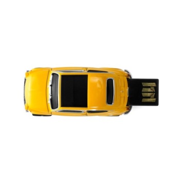 Флешка Fiat 500 USB 32ГБ Autodrive автомобильная желтая