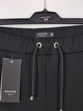 ТРИКОТАЖНЫЕ БРЮКИ BARTON, ЧЕРНЫЕ, размер 54
