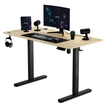 Biurko Elektryczne Regulowane 120x60cm Regulacja Wysokości 72-118cm SENSE7