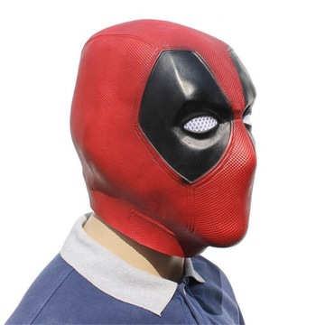 MASKA DEADPOOL KOMINIARKA KOSTIUM COSPLAY SUPERBOHATER NA HALLOWEEN IMPREZE