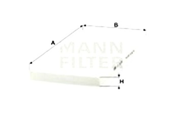 MANN-FILTER FILTR KABINY FIAT BARCHETTA PUNTO LANCIA Y 1.1-1.8