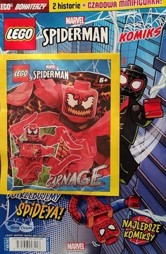 LEGO MARVEL SPIDERMAN KOMIKS 2/2024 CARNAGE + KARTA