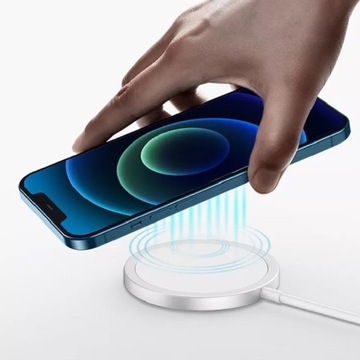 БЕСПРОВОДНОЕ ИНДУКЦИОННОЕ ЗАРЯДНОЕ УСТРОЙСТВО MAGSAFE 15 Вт | БЕЛЫЙ МАГНИТНЫЙ