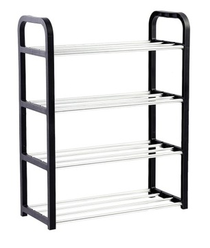 ПОЛКА ДЛЯ ОБУВИ 4 УРОВНЯ ГАРДЕРОБ ШКАФ ПОДСТАВКА КНИЖНЫЙ ШКАФ ДЛЯ ПРИХОЖЕЙ XXL