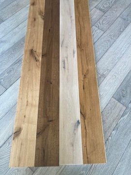 Пол из массива дуба, готовый к укладке, толщиной 20 мм.