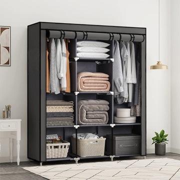 ТКАНЕВЫЙ ТЕКСТИЛЬНЫЙ ШКАФ СКЛАДНОЙ ШКАФ XL