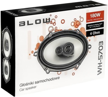 Głośniki 3-drożne BLOW WH-5703 5x7`` 180W 00FD-11237