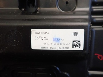 MŘÍŽKA SKODA ENYAQ 2021 CRYSTAL LED 5LA911107A