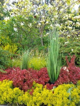 Искусственная трава 100 см в декоративном горшке.