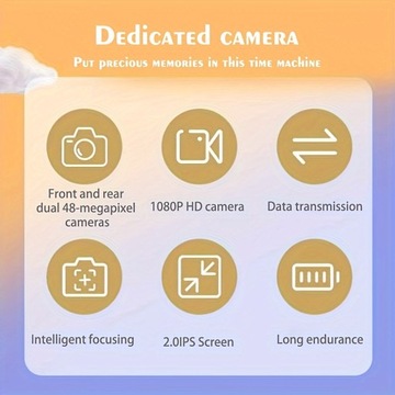 Y2 мини-цифровая камера HD мультфильм может фотографировать мини-камера-игрушка