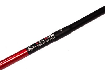 MARKER KARPIOWY TYPU TYCZKA Z GŁOWICĄ LED 10m RED