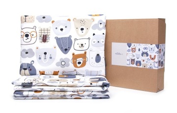 ZESTAW KOMPLET pościel z wypełnieniem poduszka kołderka BABY SHOWER PREZENT