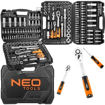 NEO 10-212 ZESTAW KLUCZE NASADOWE 1/2