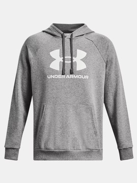 BLUZA MĘSKA Z KAPTUREM UNDER ARMOUR DRESOWA SPORTOWA BAWEŁNA 1379758