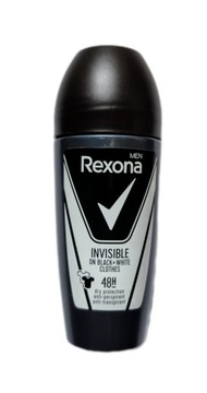 Rexona Men Invisible Black + White 50 ml antyperspirant w kulce