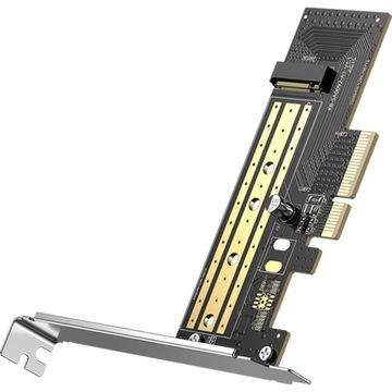 Adapter Karta rozszerzeń PCI-E 3.0 x4 x8 x16 do dysków M.2 NVME M-Key PC