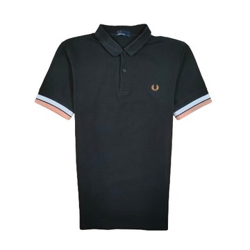 FRED PERRY Koszulka Polo Męska Logowana r. M