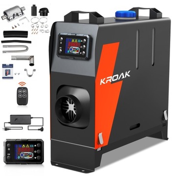 OGRZEWANIE POSTOJOWE 8KW 12/24V 230V NAGRZEWNICA DMUCHAWA OLEJOWA WEBASTO