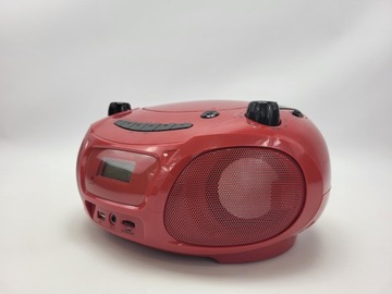Boombox karaoke; Bluetooth, LED, mikrofon, CD/MP3