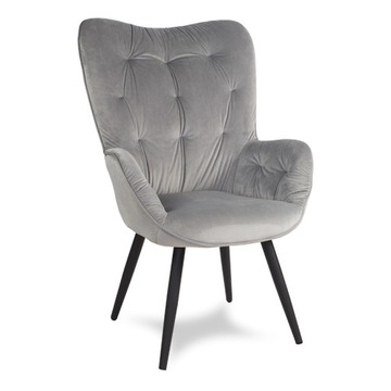 FOTEL USZAK styl skandynawski RETRO SALON F916G