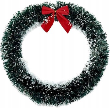 ŚWIĄTECZNY WIANEK XL DEKORACJA CHOINKA STROIK NA DRZWI STÓŁ