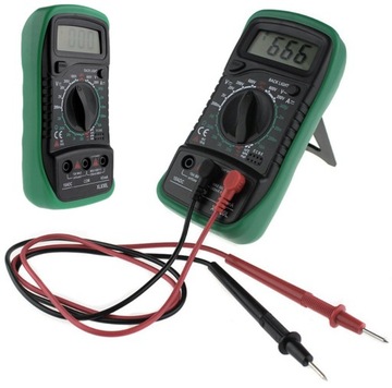 CYFROWY MULTIMETR MIERNIK ZUŻUCIA POBORU PRĄDU LCD XL830L AG102E