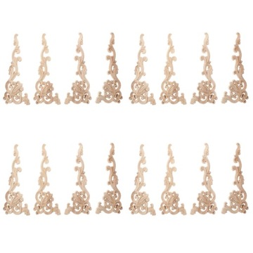 Наклейки с резьбой по дереву, рамка, резной декор двери кровати