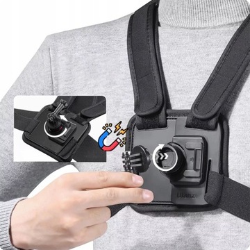 Нагрудное крепление для ремня безопасности для GoPro Hero 13 12 11 10 9 8 HERO 2024 DJI Insta