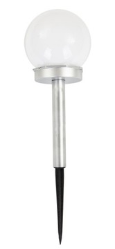 LAMPA SOLARNA KULA MLECZNA 10x35cm SASKA GARDEN