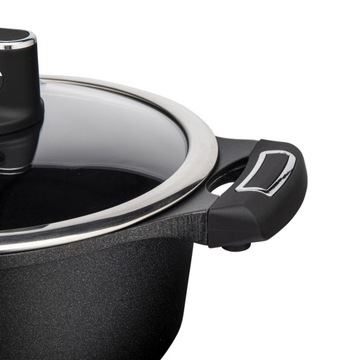 Набор кастрюль и сковороды с прочным покрытием Valdinox Strong, 5 шт. индукция