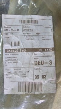 CHEVROLET CAPTIVA FACELIFT 2011- MASKA HORNÍ MŘÍŽKA PŘEDNÍ 96945170