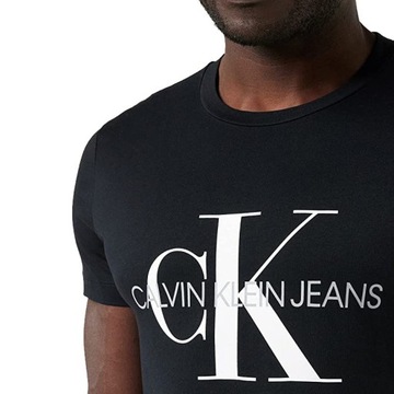 Calvin Klein Jeans t-shirt męska czarny logo S