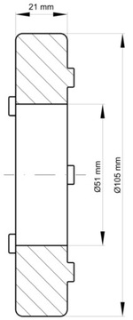 Spidex 48 92° разъем/вставка белый