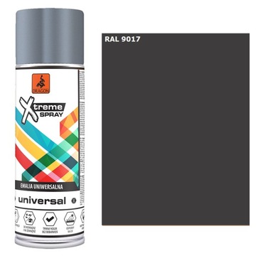 EMALIA SPRAY DRAGON 400ML RAL 9017 CZARNY POŁYSK