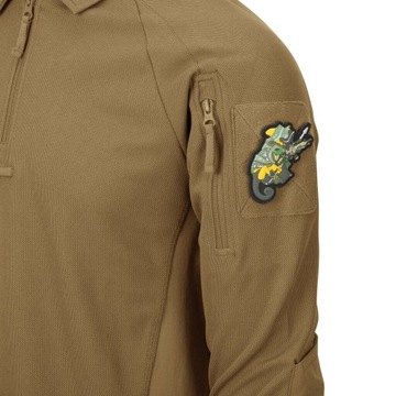 Koszulka polo polówka taktyczna z długim rękawem Helikon Range Coyote M