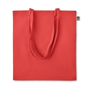 Torba na Zakupy | Shopper | Zakupowa | 42 x 38 cm | Czerwona