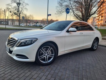 Mercedes Klasa S W222 2015 MERCEDES S400 Hybrid, Bezwypadkowy,Przebieg 79374, VAT 23%, zdjęcie 2