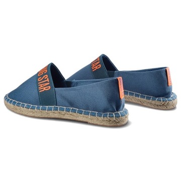 Niebieskie Espadryle Big Star Lekkie Damskie Buty