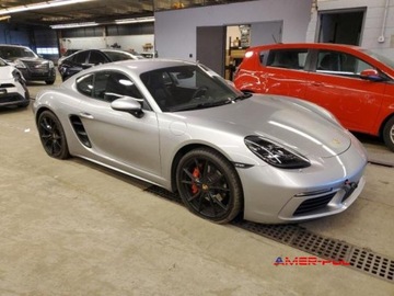 Porsche Cayman 718 2021 Porsche Cayman 2021r, 2,5L, od ubezpieczalni 2.5 Benzyna 287KM, zdjęcie 3