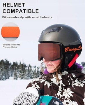 Google лыжи BangLong Не указано Фильтр UV-400 категория 2