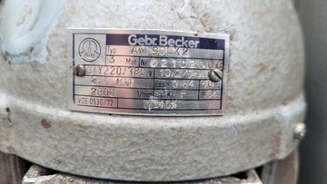 Вакуумный насос BECKER 3кВт 300/150мбар 230/310м3/ч