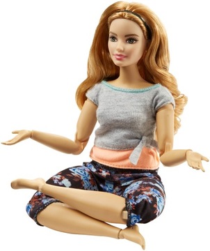 Lalka BARBIE Made to Move Kwiecista Ruchoma FTG84