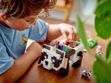 LEGO Minecraft 21245 Святилище панд Пандовый дом 8+