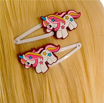 Заколки для волос Единорог детские
